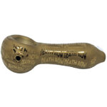 Death Row Records | 4″ Metallic Etched Spoon Hand Pipe - Afbeelding 3