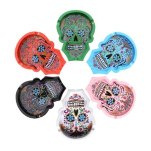 AT-Ashtray Polyresin La Catrina