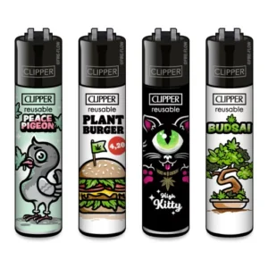 Classic Clipper Aansteker | 420 Mix #7 (4 stuks)