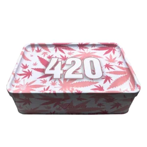 Syndicase + Tin Box Lid – 420 Pink