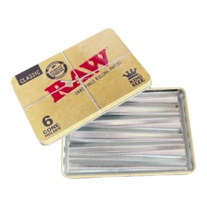 RAW Tin Case - 6 Cones Holder