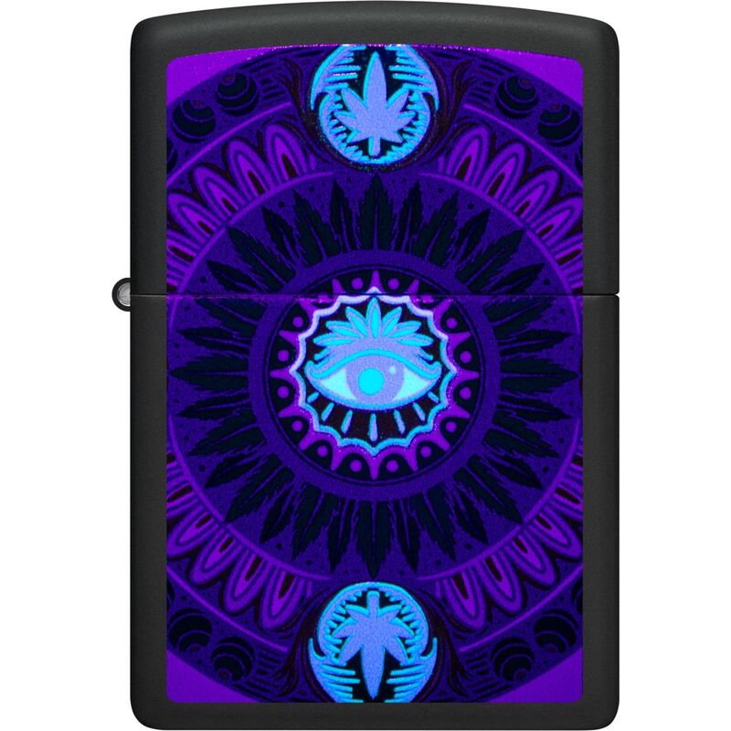Zippo | Cannabis Eye Glow in the Dark - Afbeelding 2