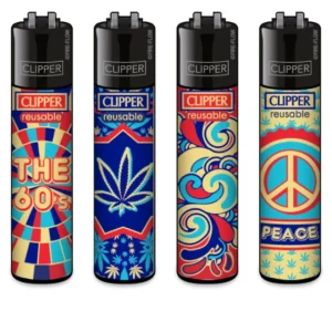 Classic Clipper Aansteker | 60's (4 stuks)