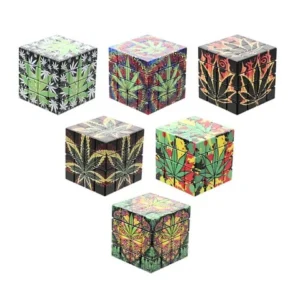 AT-Metal Grinder Cube Leaf