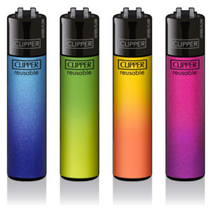 Classic Clipper Aansteker | Metallic Gradient #4 (4 stuks)