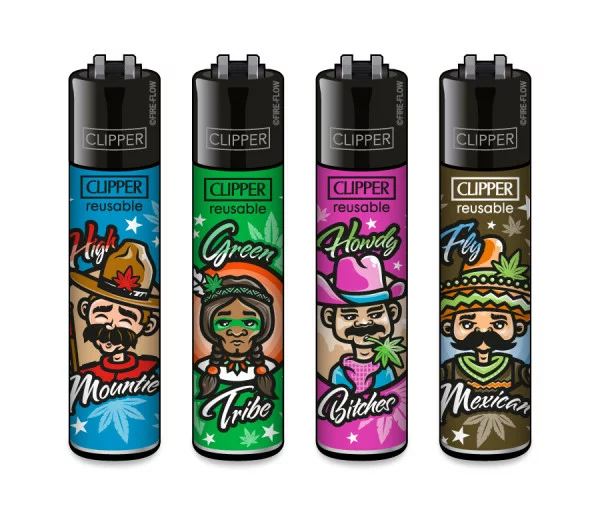Classic Clipper Aansteker | 420 America (4 stuks)