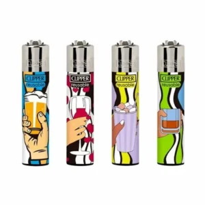 Classic Clipper Aansteker | Choose Your Team (4 stuks)