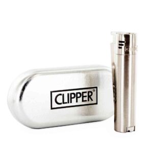 Clipper Metalen Aansteker | JET Silver