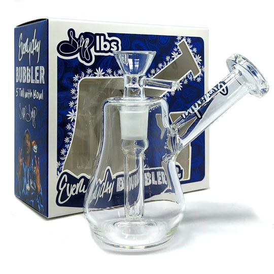 Dogg Lbs | Everyday 5″ Bubbler Water Pipe (Clear)