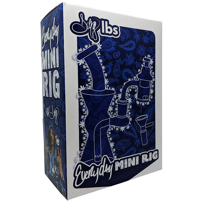 Dogg Lbs | Everyday 6" Assorted Color Mini Rig Water Pipe Box Set - Afbeelding 2