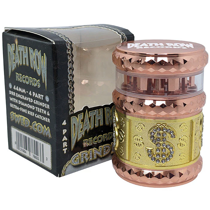 DRR | 1.7" 4Part Zinc Window Gem Cut USD Grinder (Copper Gold)