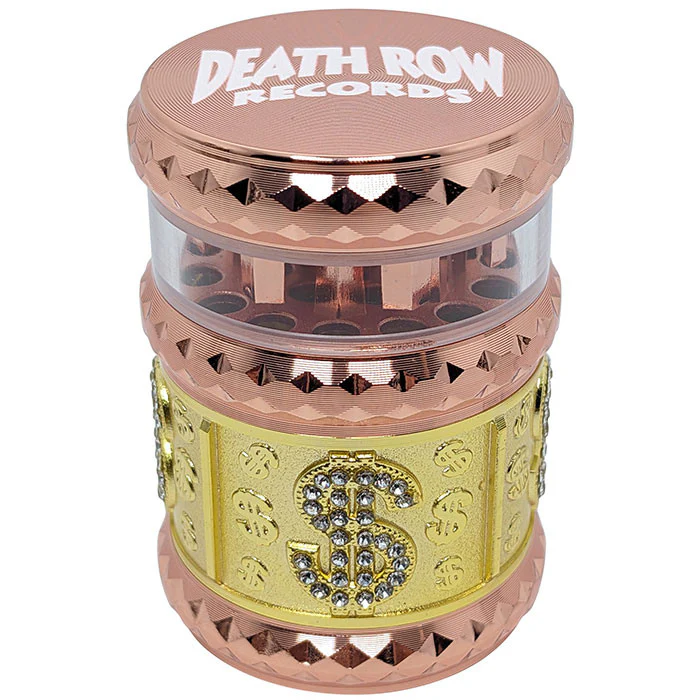 DRR | 1.7" 4Part Zinc Window Gem Cut USD Grinder (Copper Gold) - Afbeelding 3
