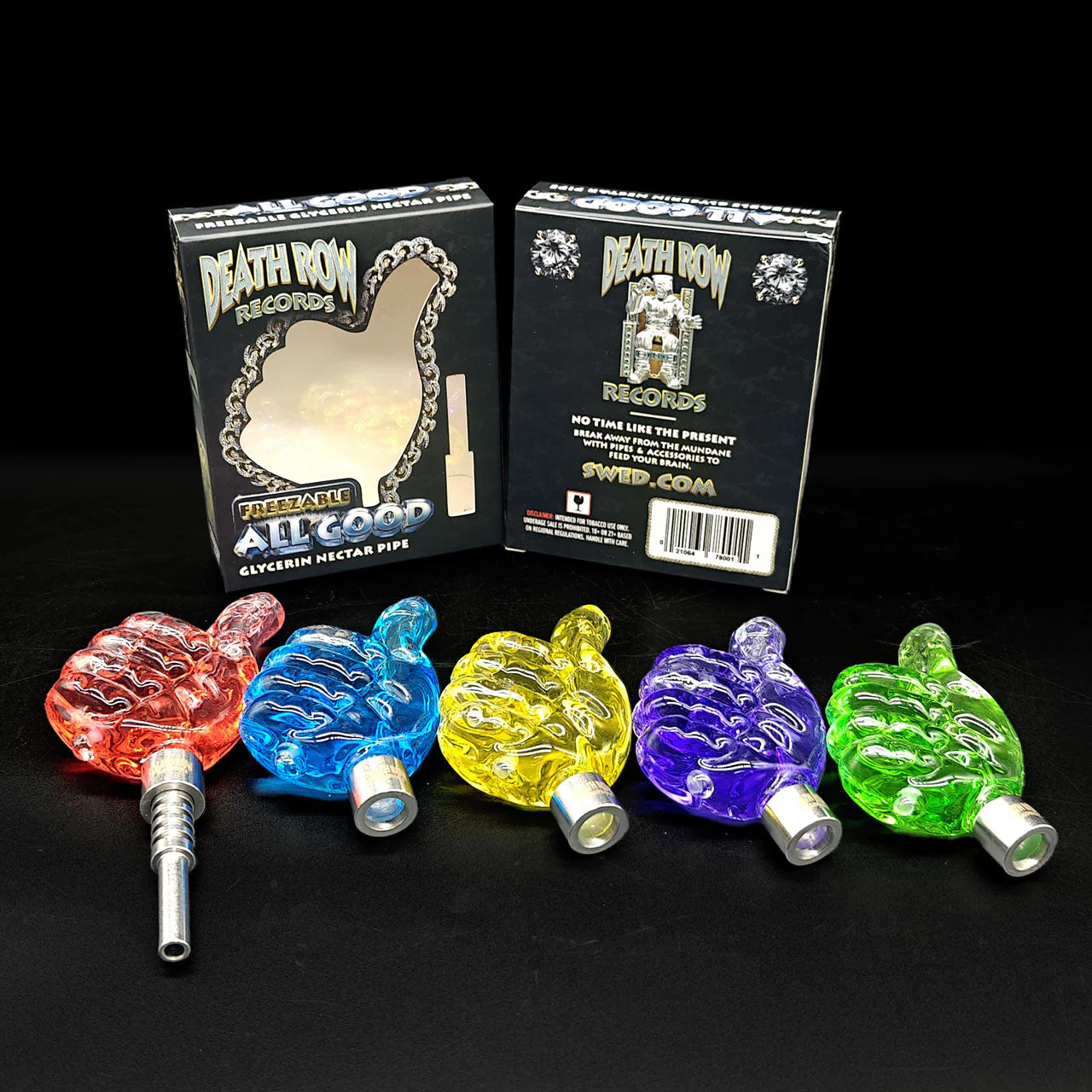 DRR | 4" Freeze Thumbs Up Nectar Pipe w Screw Tip - Afbeelding 8