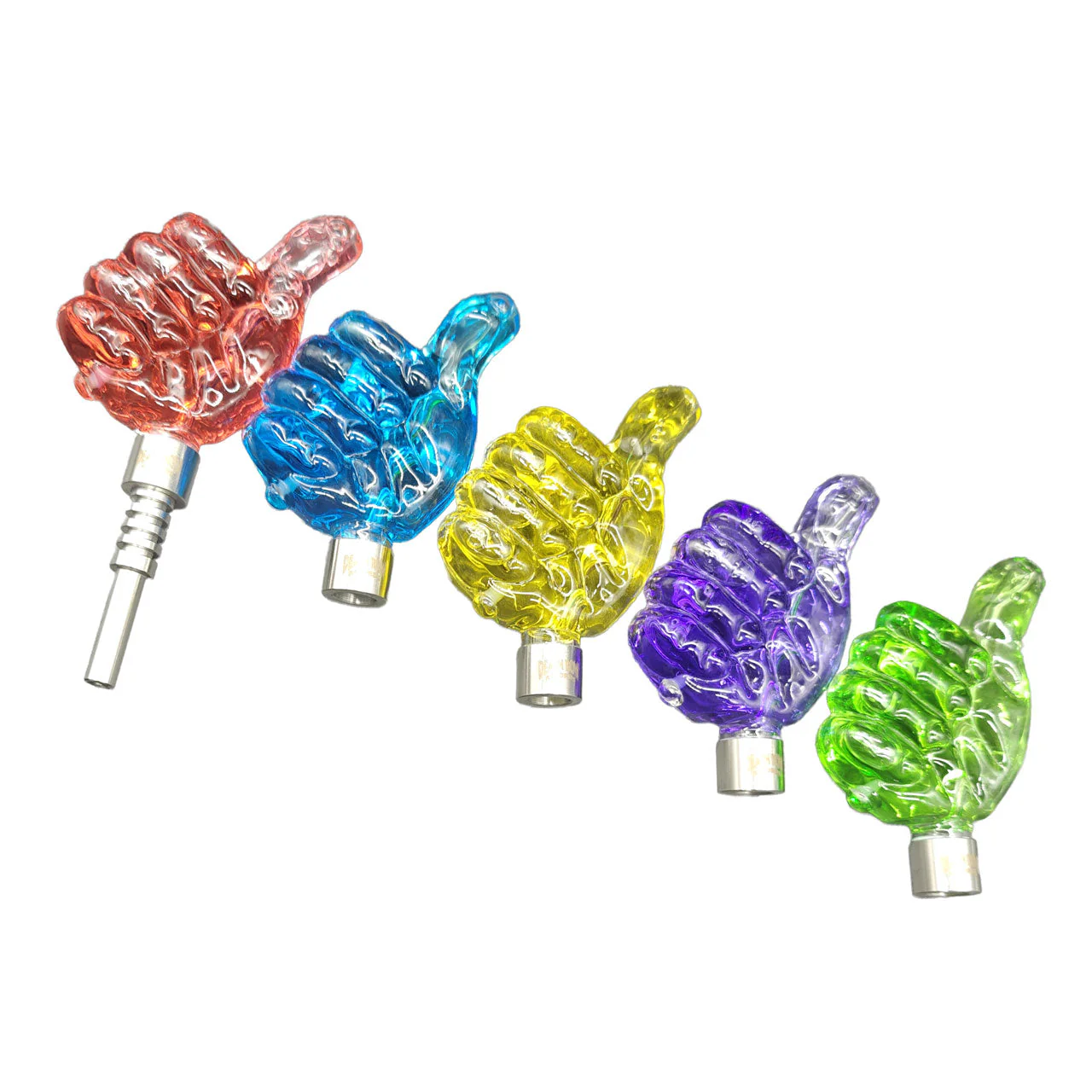 DRR | 4" Freeze Thumbs Up Nectar Pipe w Screw Tip - Afbeelding 2