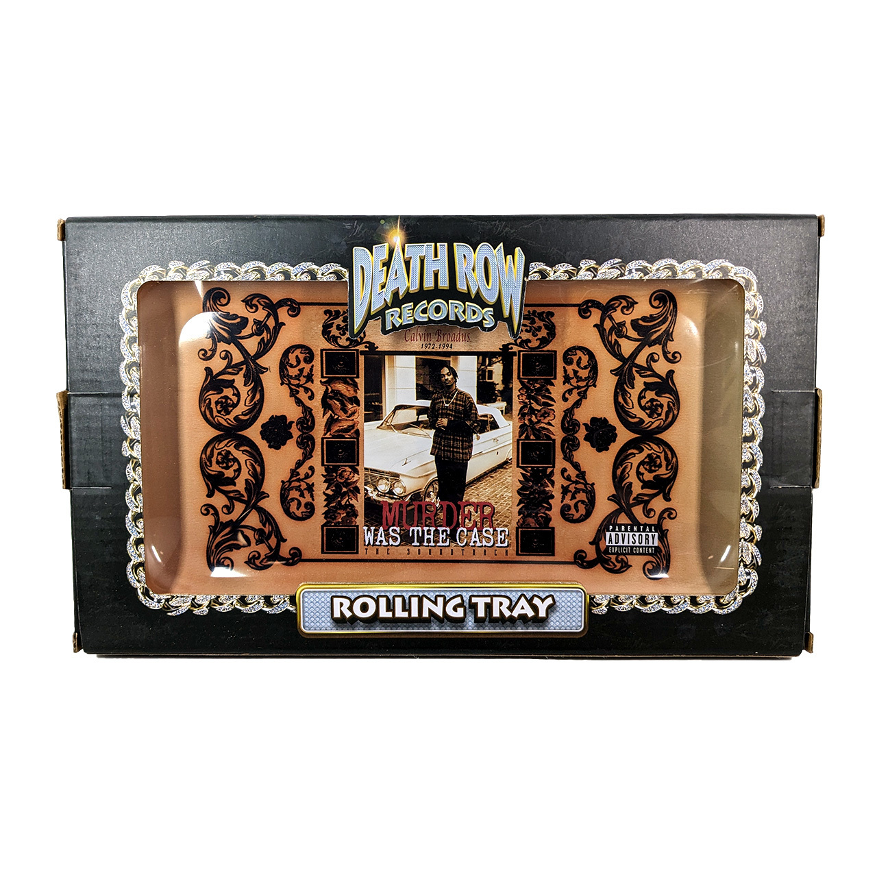 DRR - Rolling Tray 10.6" x 6.3" Album Series - Murder Was The Case - Afbeelding 2