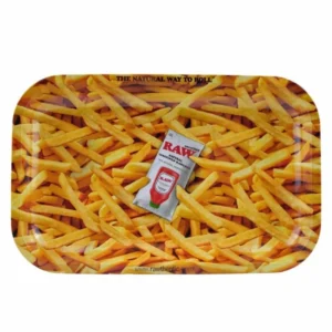 RAW Metal Rolling Tray Small French Fries (17,5×27,5 cm)