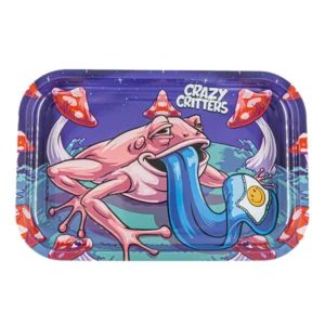 Crazy Critters Rolling Tray Medium | Frog