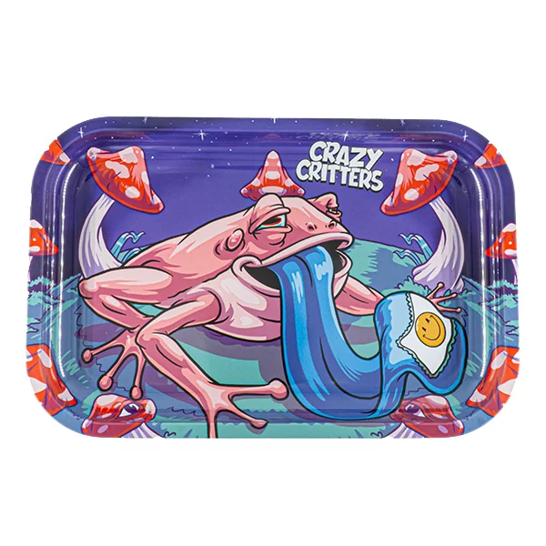 Crazy Critters Rolling Tray Medium | Frog