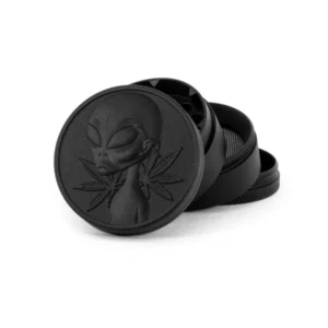 Matt Black Metal Grinder 50mm Ø / 4 parts – Alien Jonko