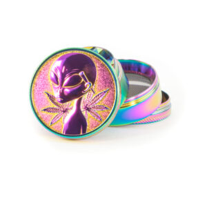 Rainbow Metal Grinder 50mm Ø / 4 parts – Alien Jonko