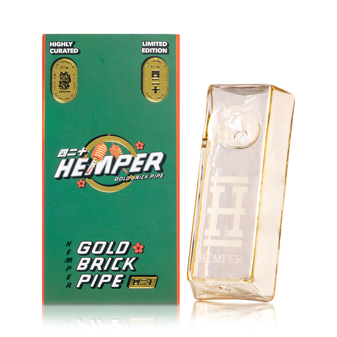 Gold Brick Handpipe