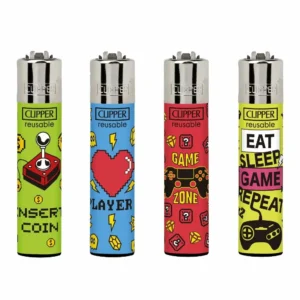 Classic Clipper Aansteker | Insert Coin (4 stuks)