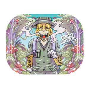 Crazy Critters Rolling Tray Small | Jaguar