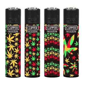 Classic Clipper Aansteker | Jamaica Pattern (4 stuks)