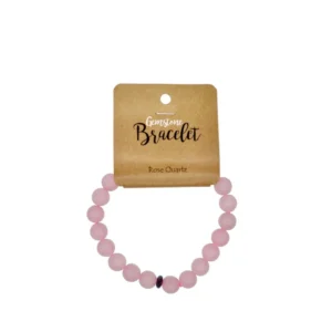 Kralenarmband Roze Kwarts