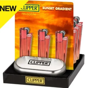 Metalen Clipper Aansteker | Sunset Gradient