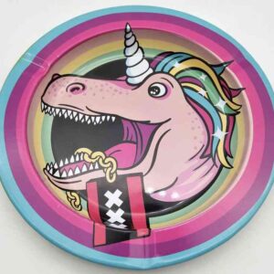 XXX Unicorn Metal Ashtray