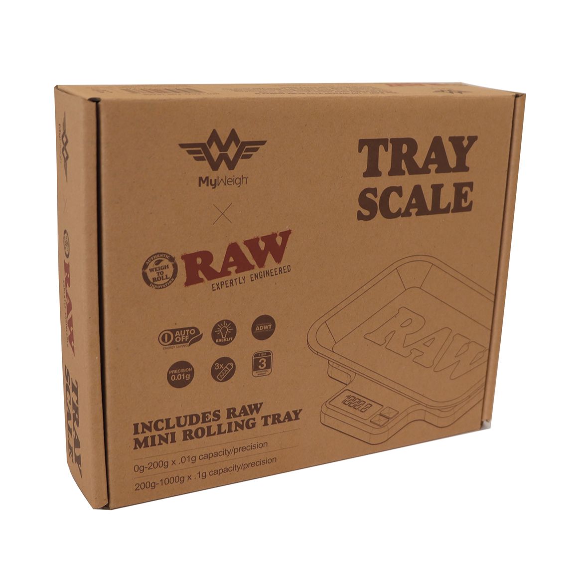 My Weight x RAW Tray Scale - Afbeelding 3