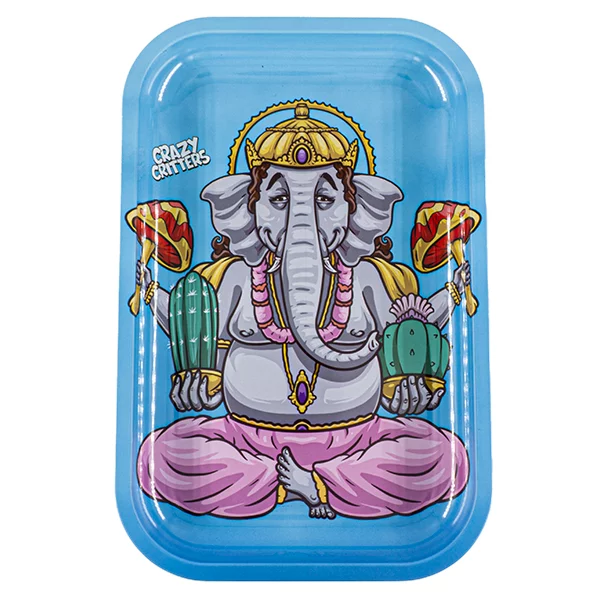 Crazy Critters Rolling Tray Medium | Elephant