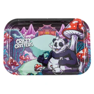 Crazy Critters Rolling Tray Medium | Panda
