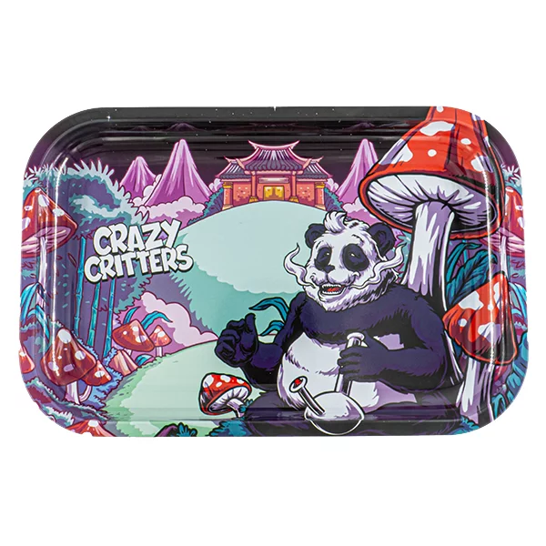 Crazy Critters Rolling Tray Medium | Panda