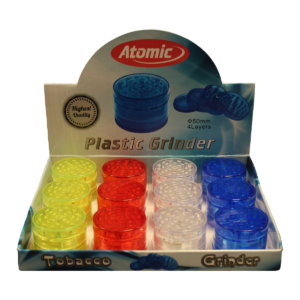 Atomic Plastic Grinder - 4 parts