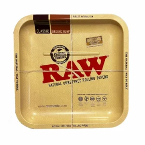 RAW Metal Square Rolling Tray