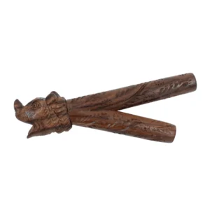 Wooden Kuripe - Rhino