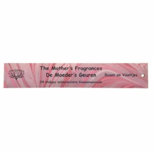 Wierook Rozen & Viooltjes | 24 Stokjes Natuurzuivere Bloemenwierook