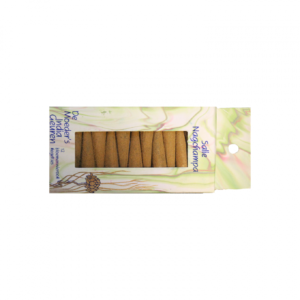 Wierook Salie Nagchampa | 12 Bloemenwierook Kegeltjes