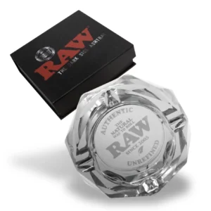 RAW Glass Ashtray Darkside
