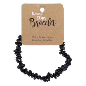 Splitarmband Tourmalijn Zwart