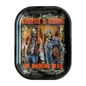 Cheech And Chong Metal Rolling Tray Small (L18cm/W14cm)