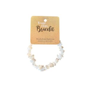 Splitarmband Maansteen Regenboog