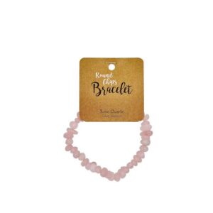 Splitarmband Roze Kwarts