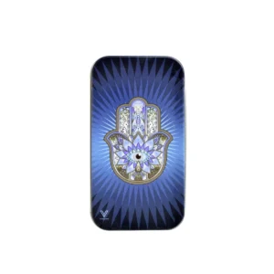 Syndicase Tin Box - Hamsa Blue