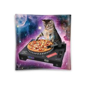 V-Syndicate Glass Ashtray - DJ Cat