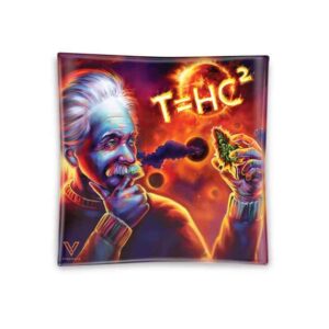 V-Syndicate Glass Ashtray – Einstein #2