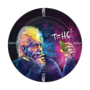 V Syndicate Metal Ashtray - T=HC2 Classic Einstein