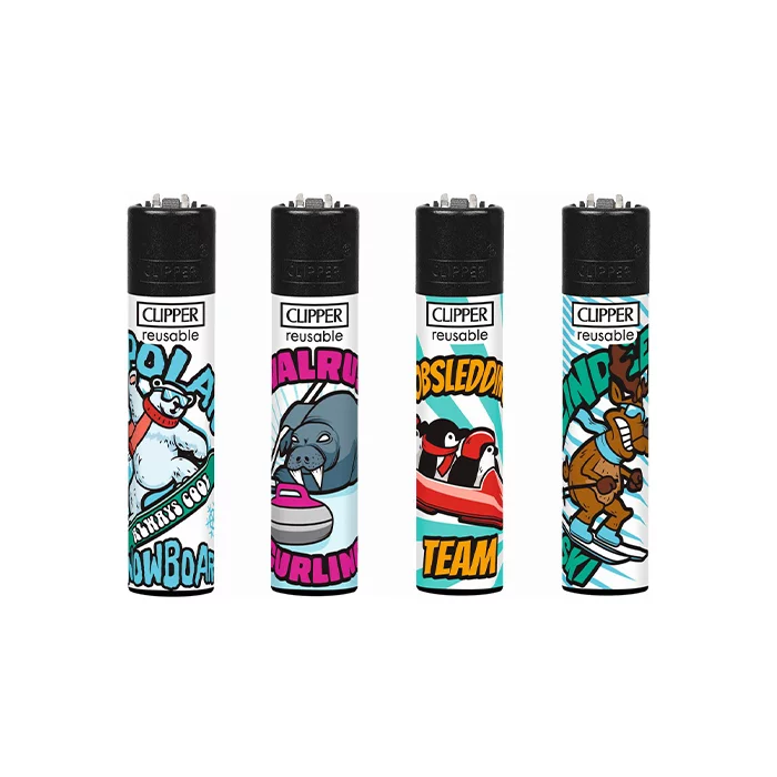 Classic Clipper Aansteker | Winter Mix (4 stuks)